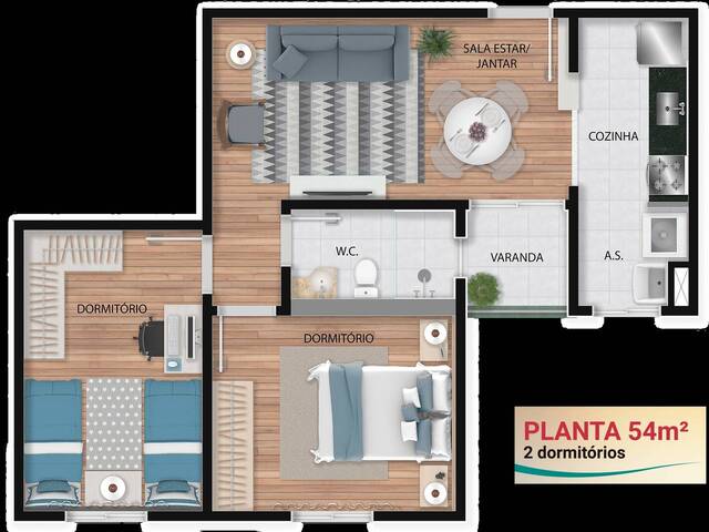 #1351 - Apartamento para Venda em Jundiaí - SP