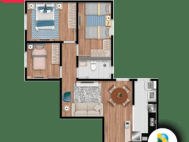 #1405 - Apartamento para Venda em Jundiaí - SP